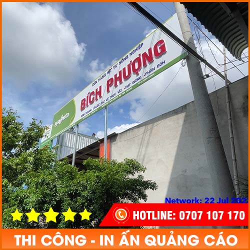 Thi công bảng hiệu quảng cáo - Quảng Cáo Lục Giác - Công Ty Cổ Phần Thiết Kế Quảng Cáo Lục Giác